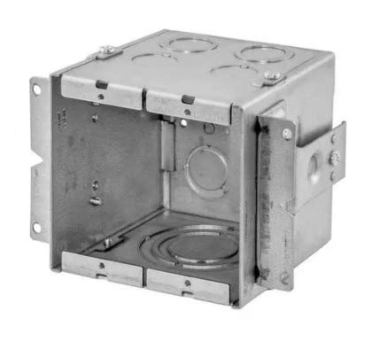 av wiring junction box|Gangable AV Wall Box, Steel, Knockouts .